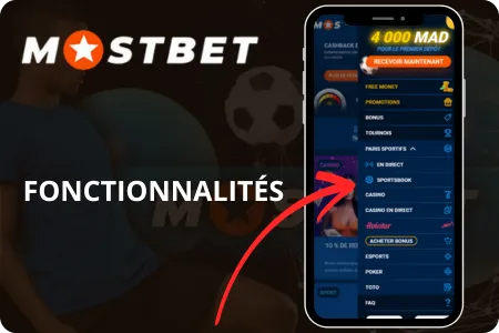 Mostbet Fonctionnalités de la version mobile